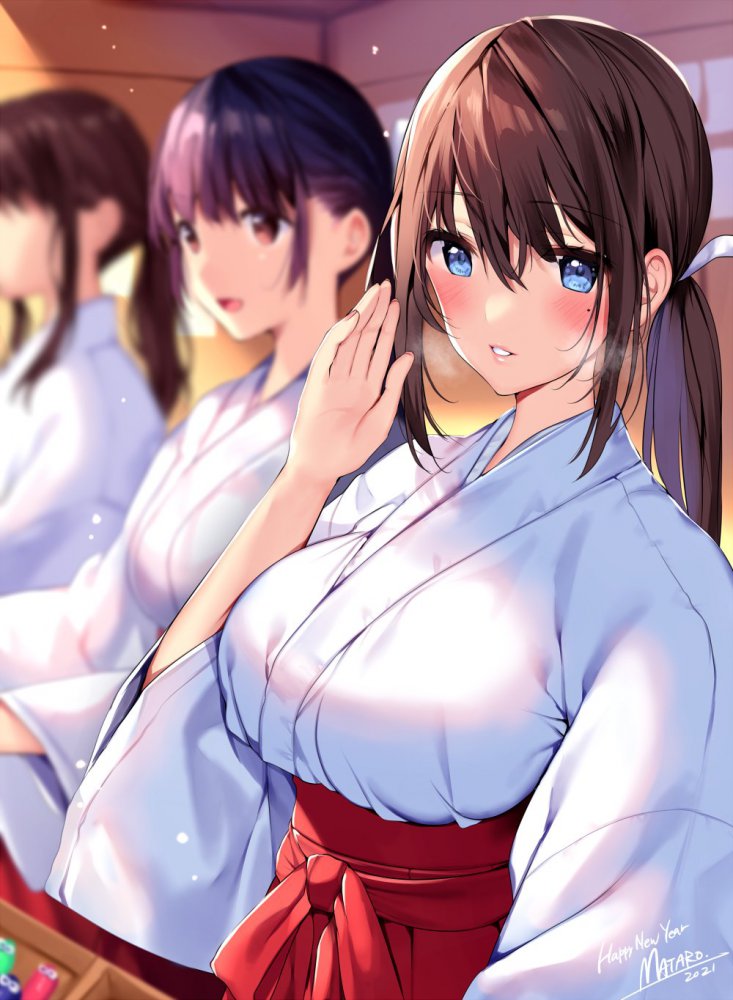 【二次】巫女服を着た女の子の画像　その２